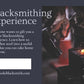 Blacksmithing class printable gift card